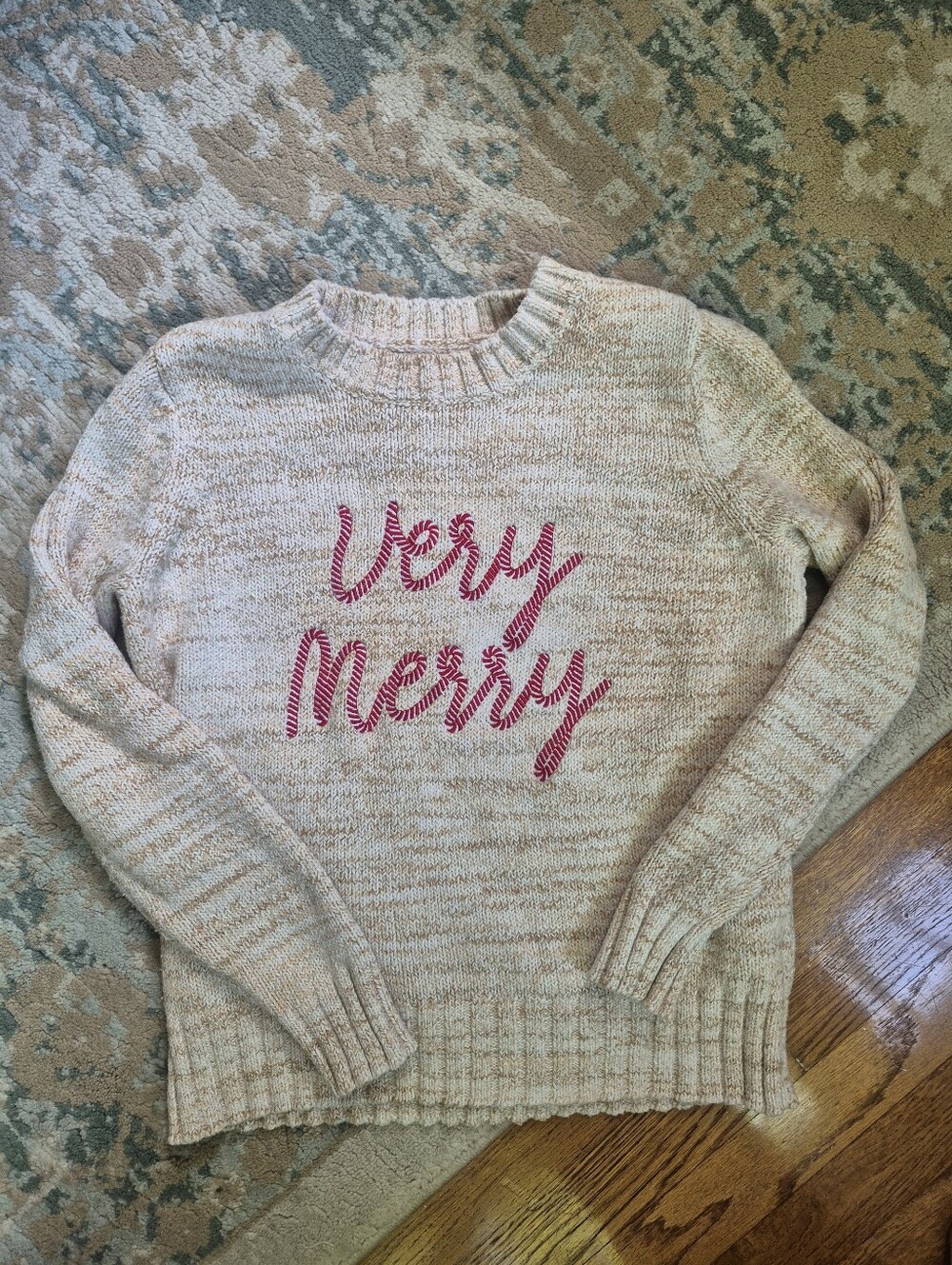 Very Merry Holiday Sweater SZ M